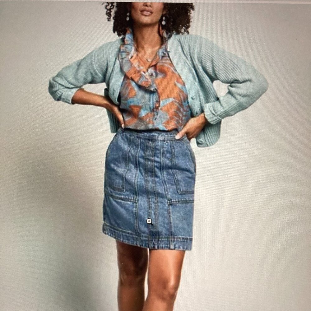 CAbi Speedway Skirt Size 0 Spring 2024 Brand New Never Worn style #6571